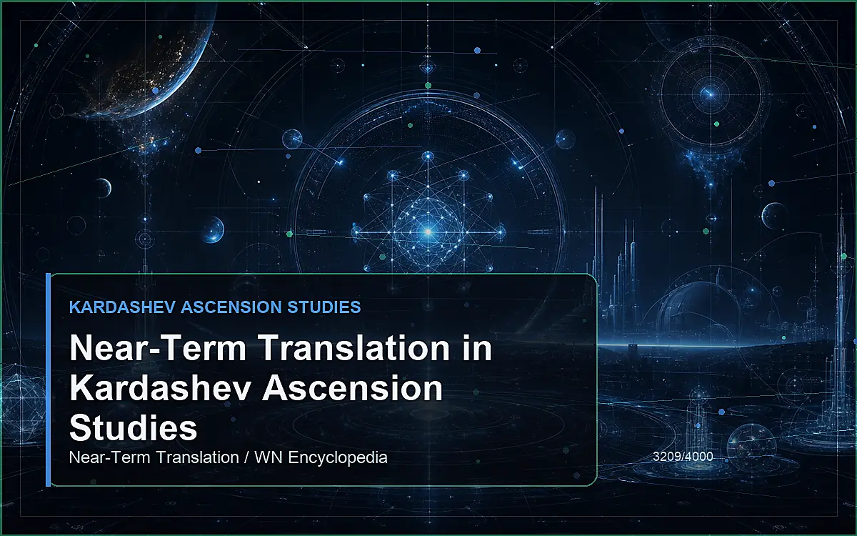 AI-generated encyclopedia reference image for Near-Term Translation in Kardashev Ascension Studies