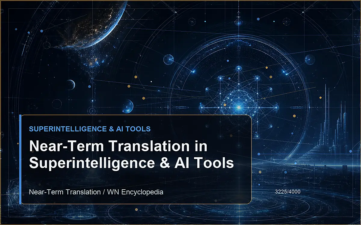 AI-generated encyclopedia reference image for Near-Term Translation in Superintelligence & AI Tools