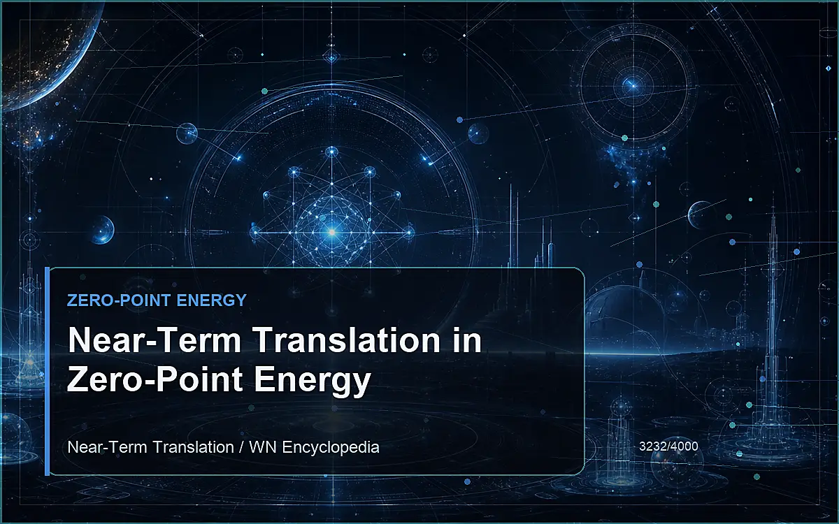 AI-generated encyclopedia reference image for Near-Term Translation in Zero-Point Energy
