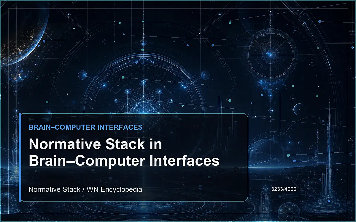 AI-generated encyclopedia reference image for Normative Stack in Brain–Computer Interfaces