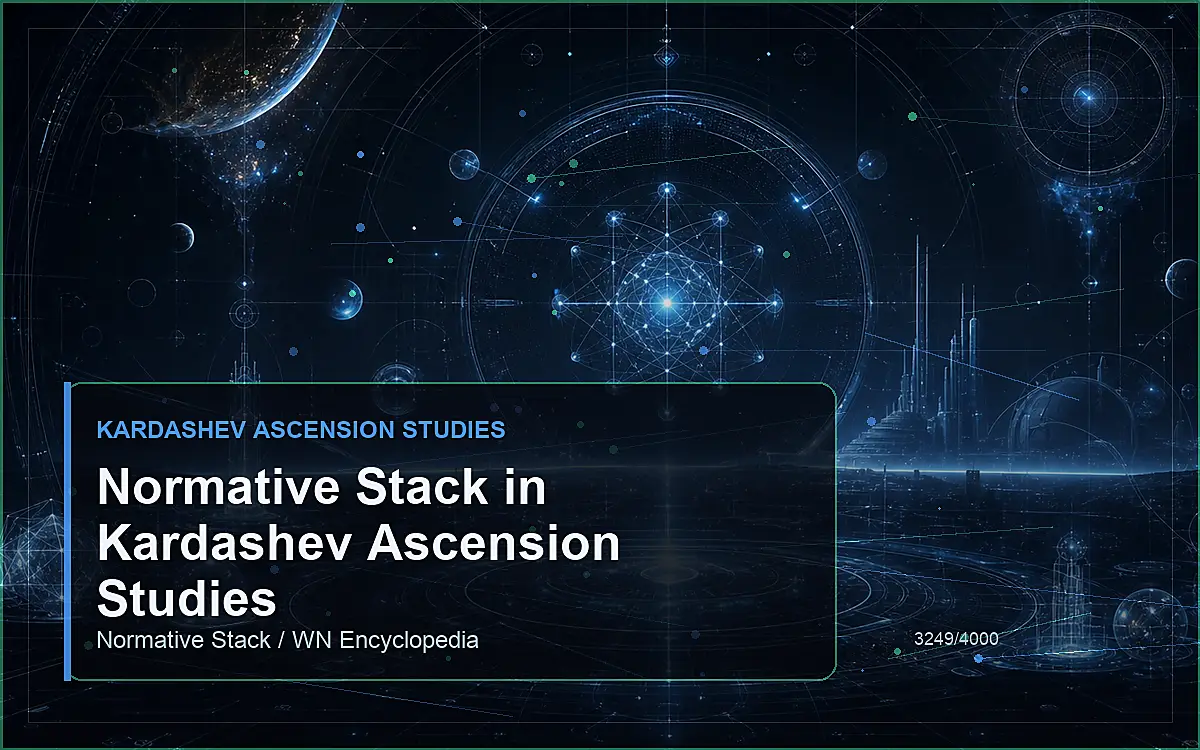 AI-generated encyclopedia reference image for Normative Stack in Kardashev Ascension Studies