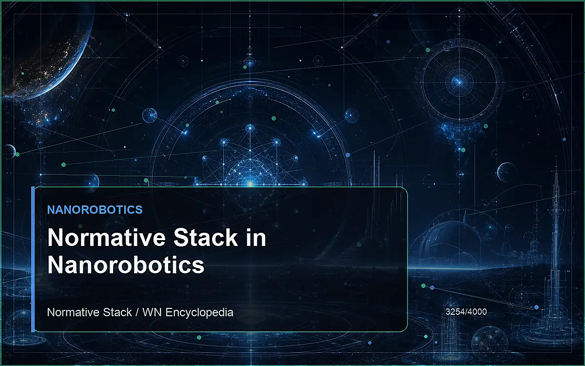 AI-generated encyclopedia reference image for Normative Stack in Nanorobotics