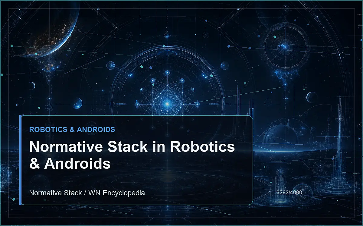 AI-generated encyclopedia reference image for Normative Stack in Robotics & Androids