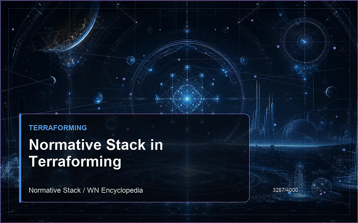 AI-generated encyclopedia reference image for Normative Stack in Terraforming