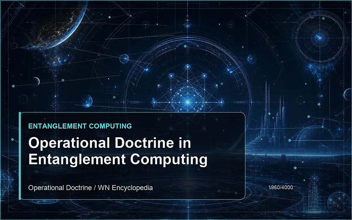 AI-generated encyclopedia reference image for Operational Doctrine in Entanglement Computing