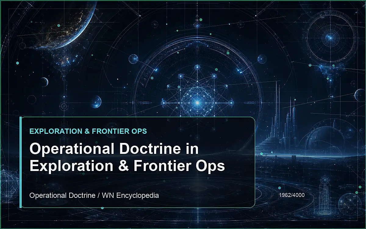 AI-generated encyclopedia reference image for Operational Doctrine in Exploration & Frontier Ops