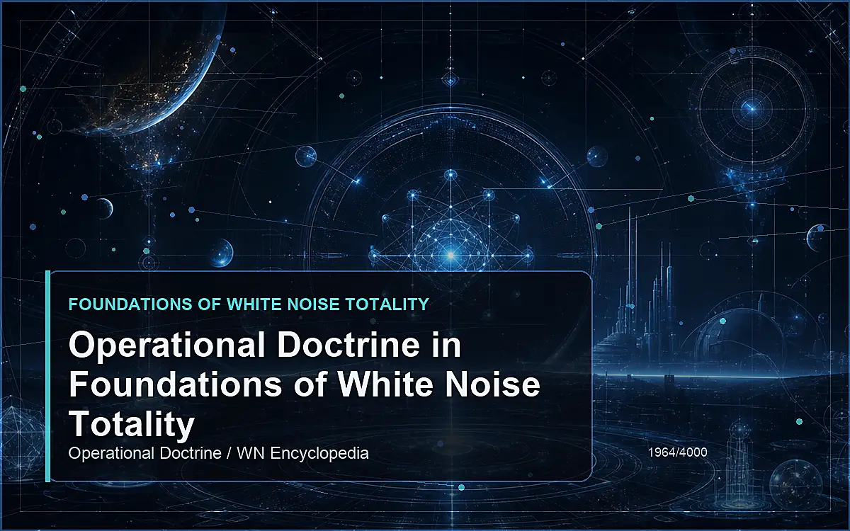 AI-generated encyclopedia reference image for Operational Doctrine in Foundations of White Noise Totality