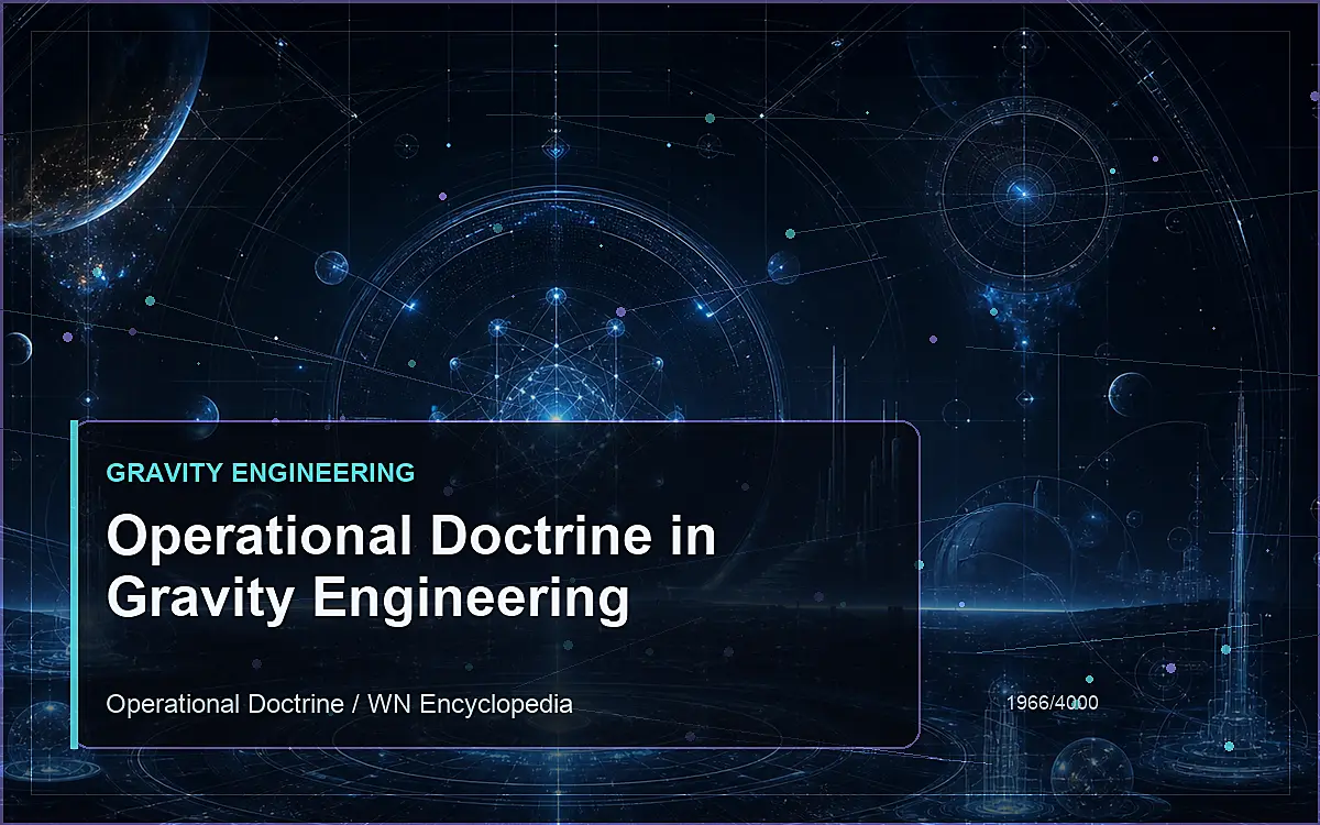 AI-generated encyclopedia reference image for Operational Doctrine in Gravity Engineering