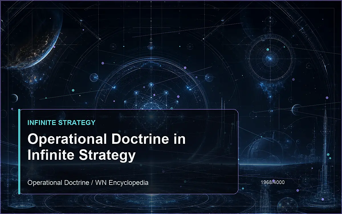 AI-generated encyclopedia reference image for Operational Doctrine in Infinite Strategy