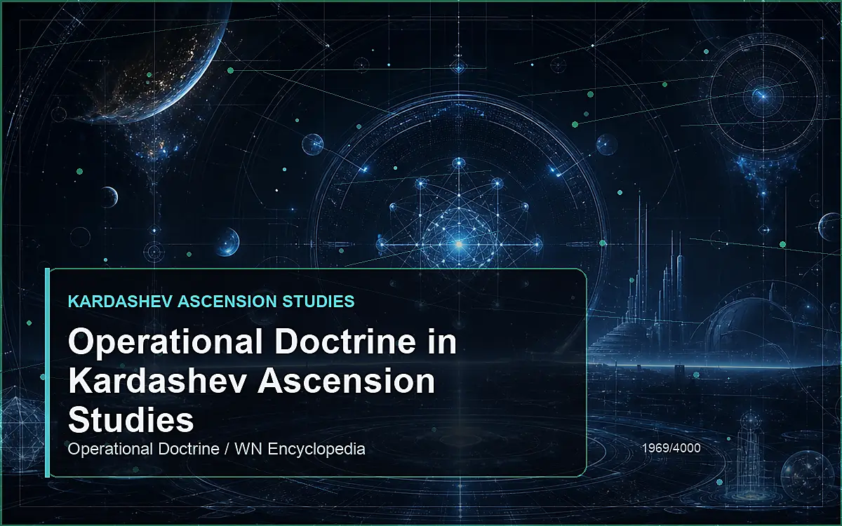 AI-generated encyclopedia reference image for Operational Doctrine in Kardashev Ascension Studies