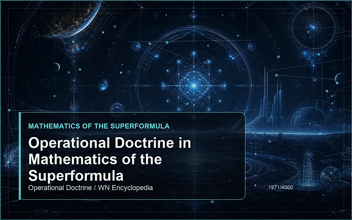 AI-generated encyclopedia reference image for Operational Doctrine in Mathematics of the Superformula