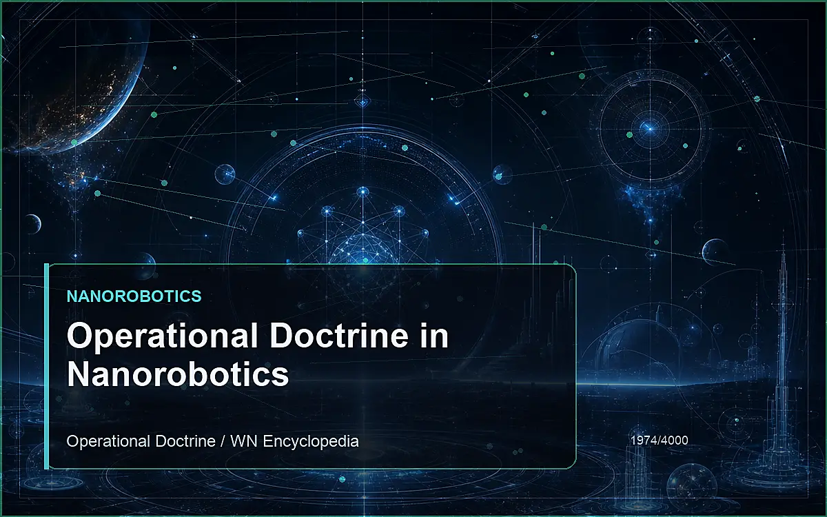 AI-generated encyclopedia reference image for Operational Doctrine in Nanorobotics