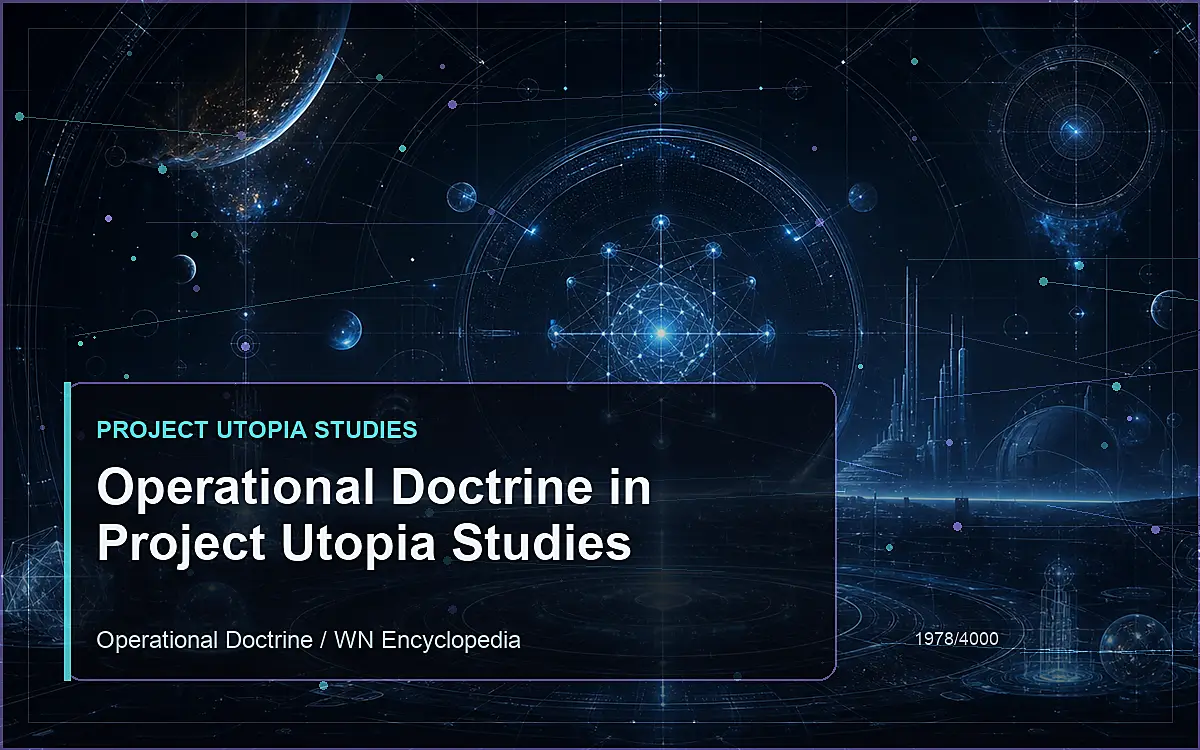 AI-generated encyclopedia reference image for Operational Doctrine in Project Utopia Studies