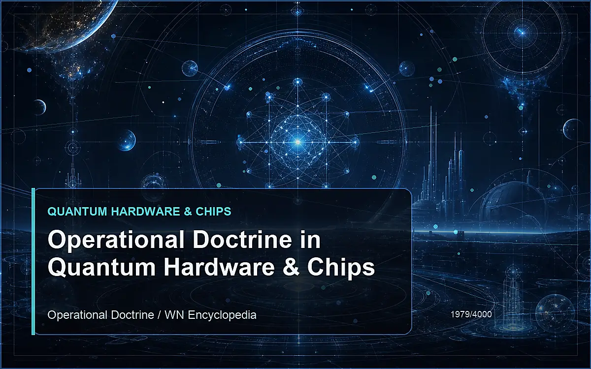 AI-generated encyclopedia reference image for Operational Doctrine in Quantum Hardware & Chips