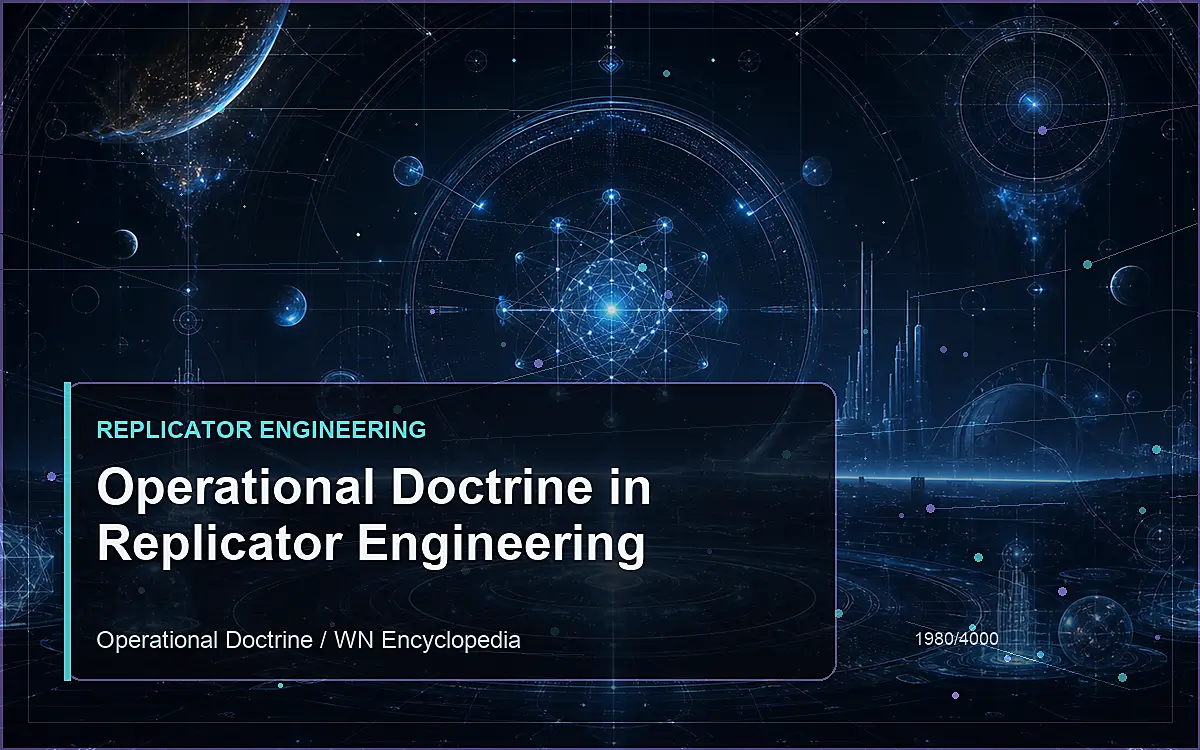 AI-generated encyclopedia reference image for Operational Doctrine in Replicator Engineering