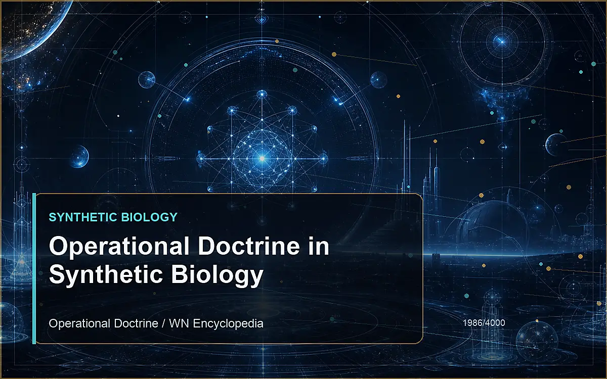 AI-generated encyclopedia reference image for Operational Doctrine in Synthetic Biology