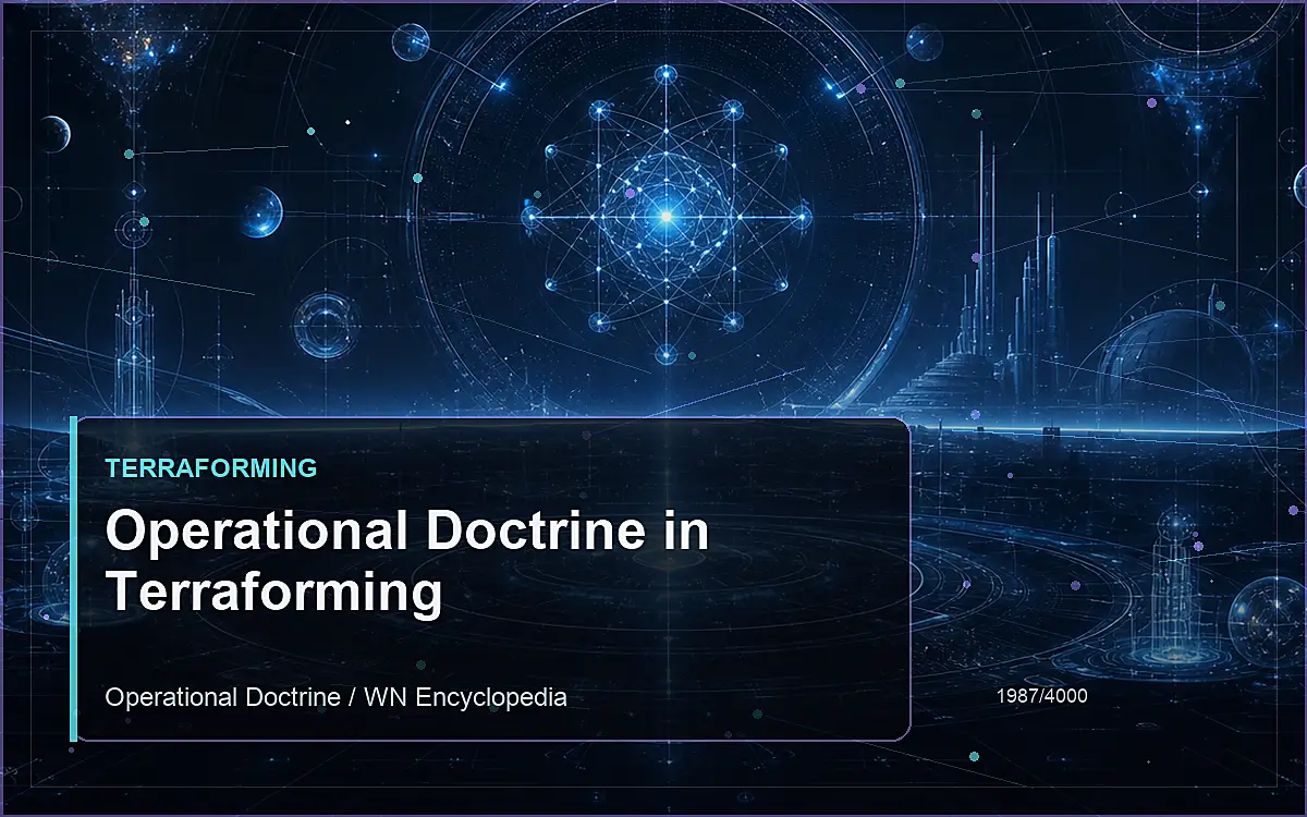 AI-generated encyclopedia reference image for Operational Doctrine in Terraforming