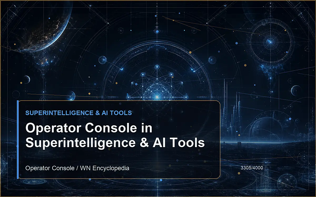 AI-generated encyclopedia reference image for Operator Console in Superintelligence & AI Tools