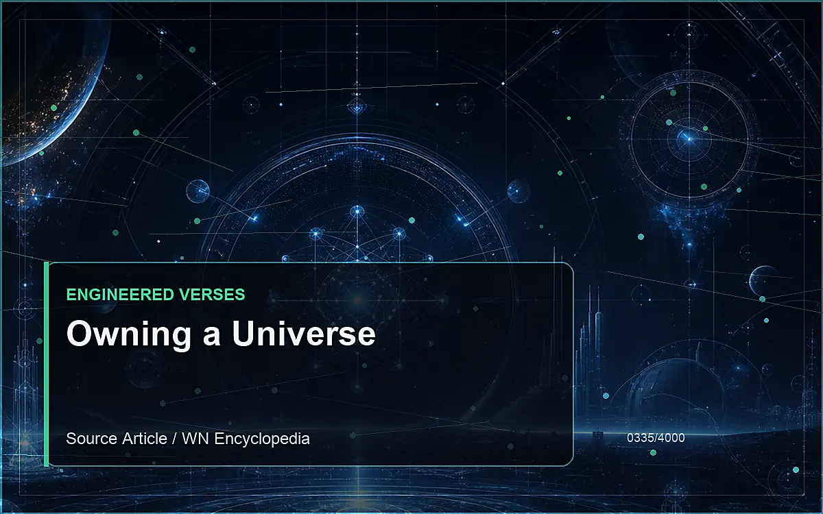 AI-generated encyclopedia reference image for Owning a Universe