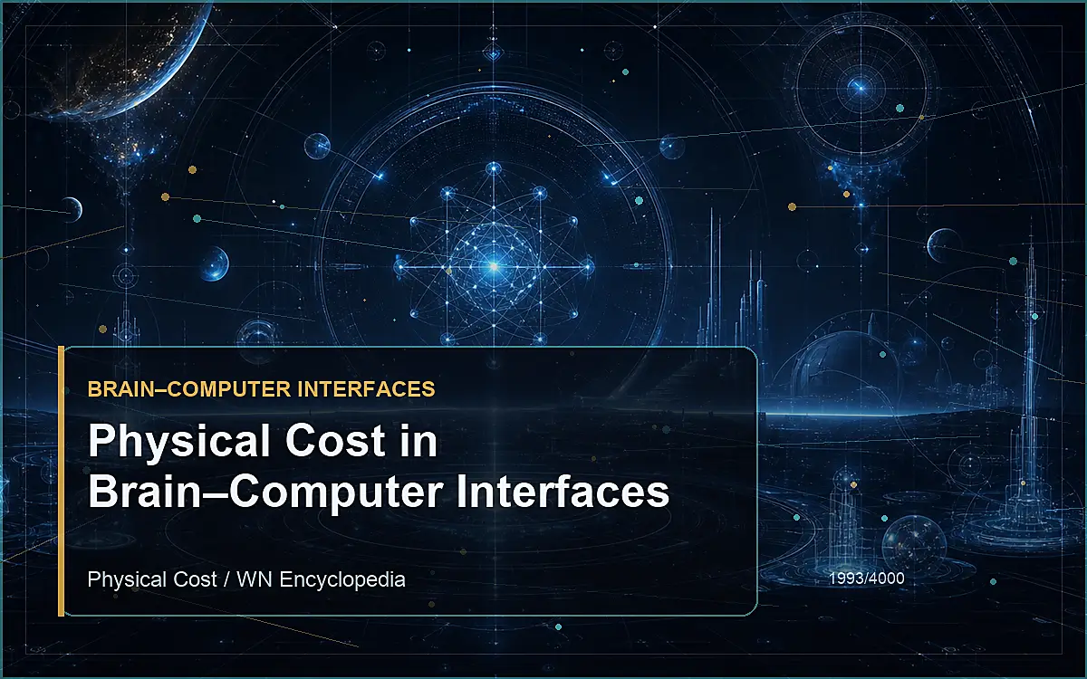 AI-generated encyclopedia reference image for Physical Cost in Brain–Computer Interfaces