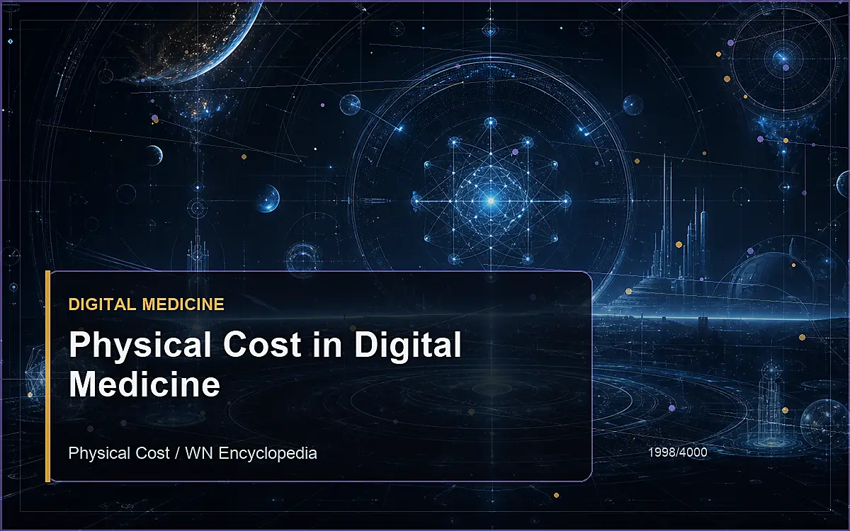 AI-generated encyclopedia reference image for Physical Cost in Digital Medicine