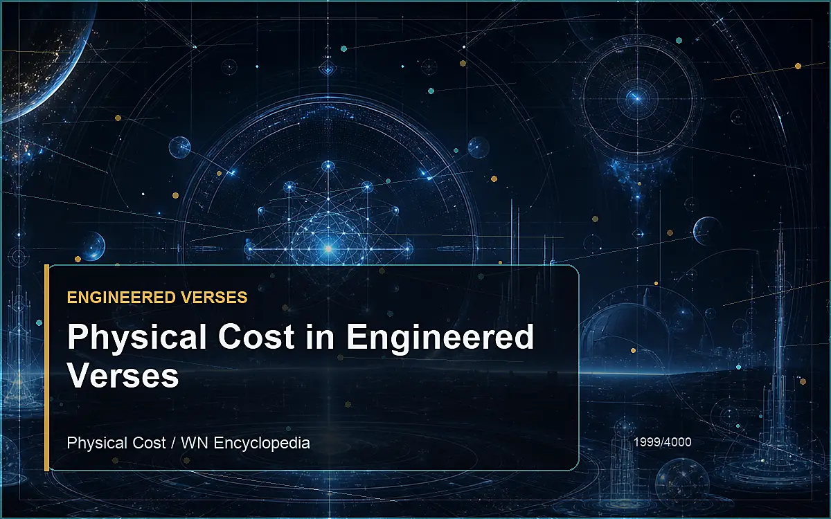 AI-generated encyclopedia reference image for Physical Cost in Engineered Verses