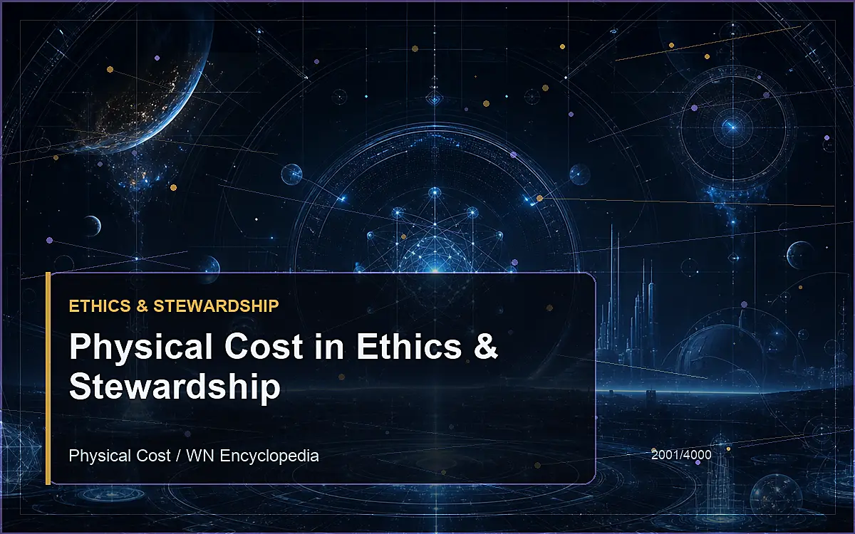 AI-generated encyclopedia reference image for Physical Cost in Ethics & Stewardship