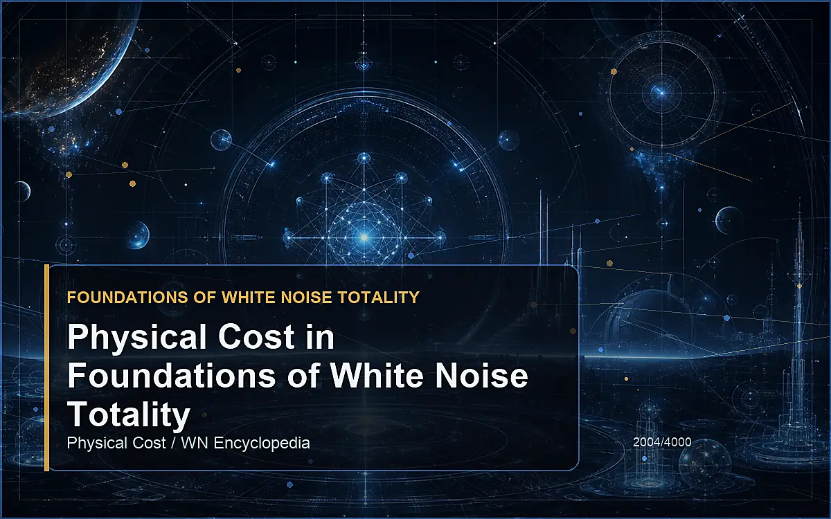 AI-generated encyclopedia reference image for Physical Cost in Foundations of White Noise Totality