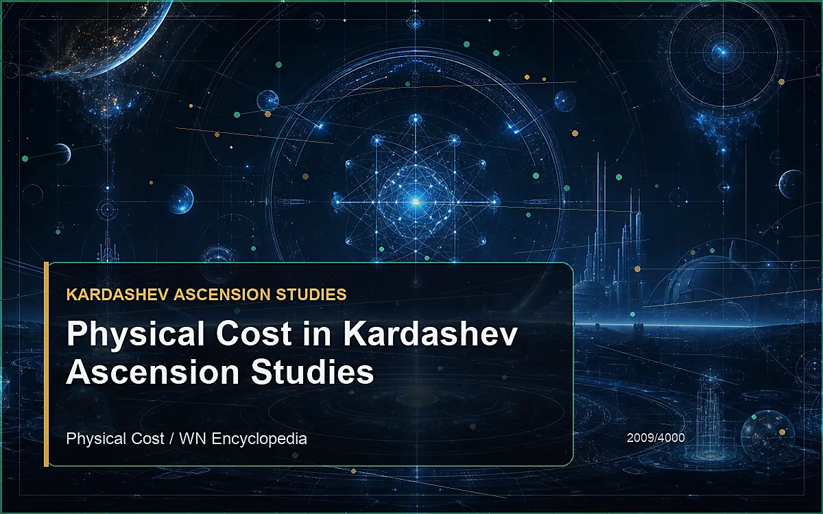 AI-generated encyclopedia reference image for Physical Cost in Kardashev Ascension Studies