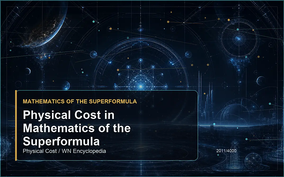 AI-generated encyclopedia reference image for Physical Cost in Mathematics of the Superformula