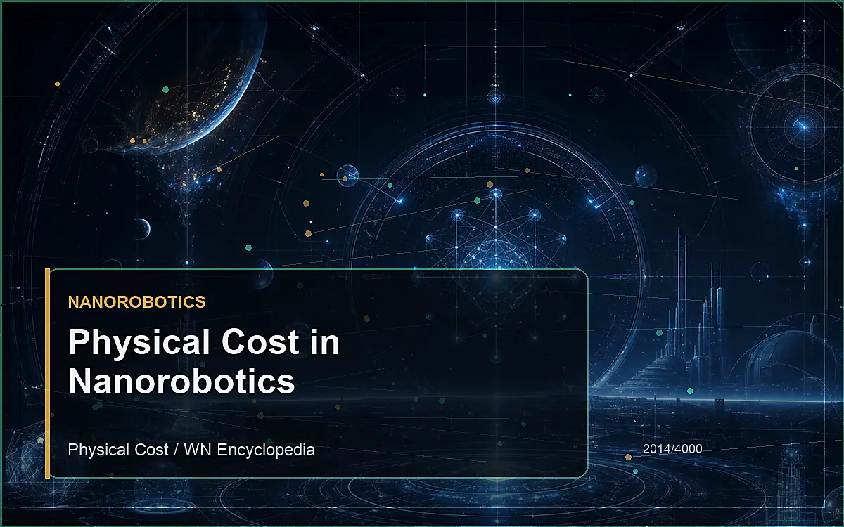 AI-generated encyclopedia reference image for Physical Cost in Nanorobotics