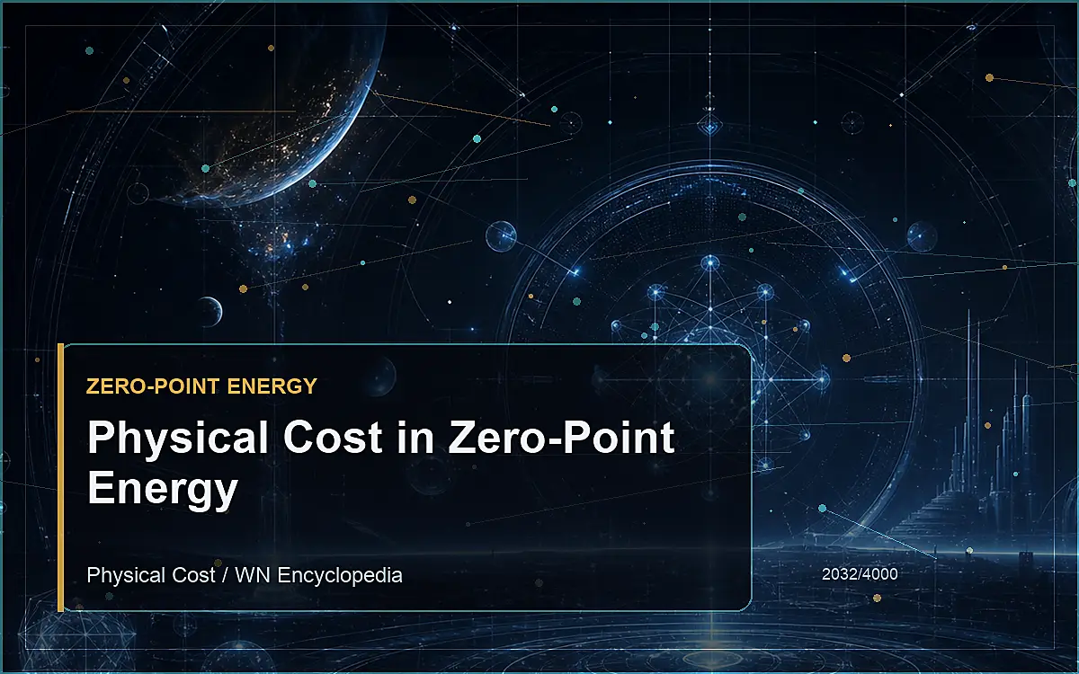 AI-generated encyclopedia reference image for Physical Cost in Zero-Point Energy