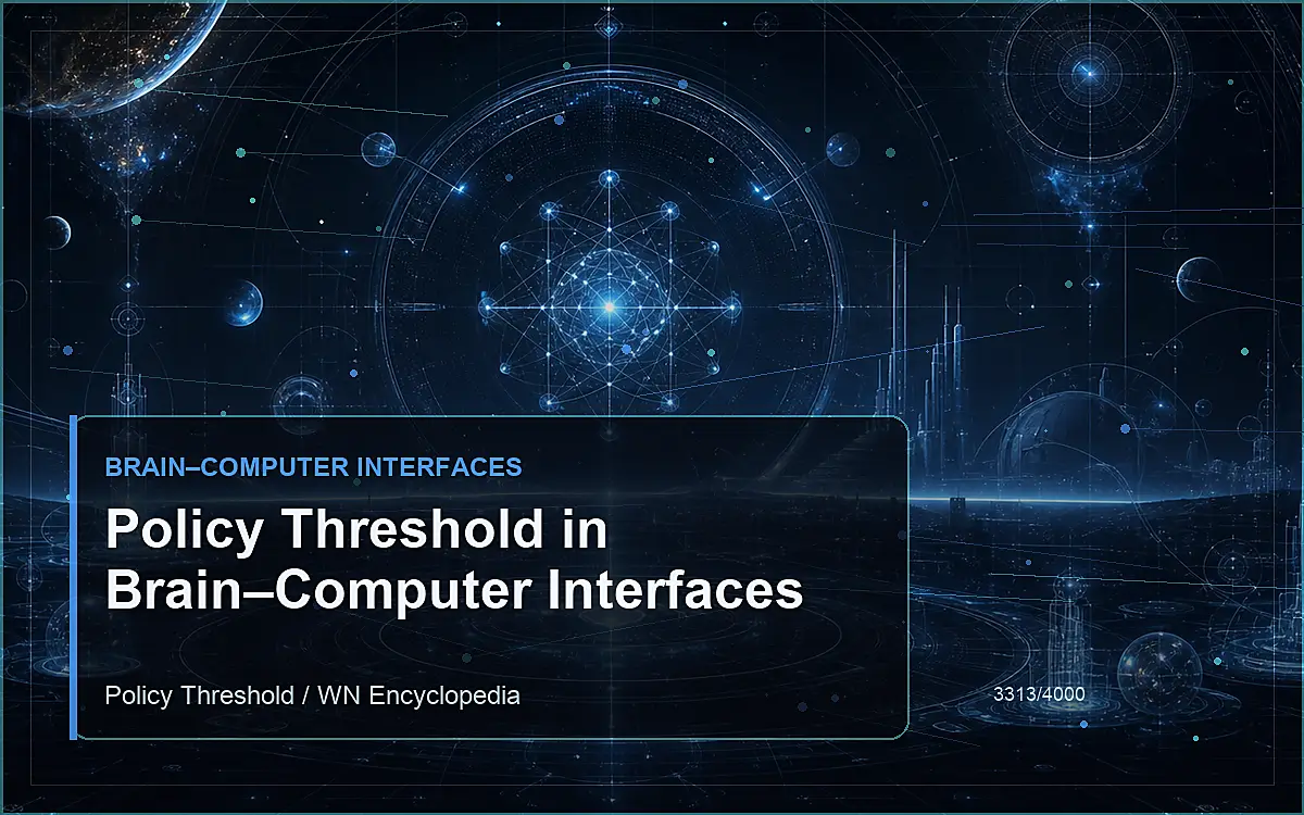 AI-generated encyclopedia reference image for Policy Threshold in Brain–Computer Interfaces