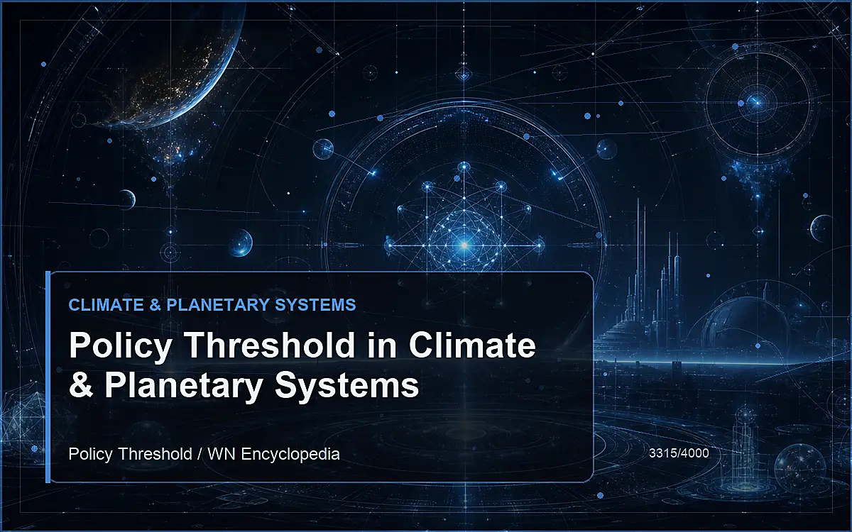 AI-generated encyclopedia reference image for Policy Threshold in Climate & Planetary Systems