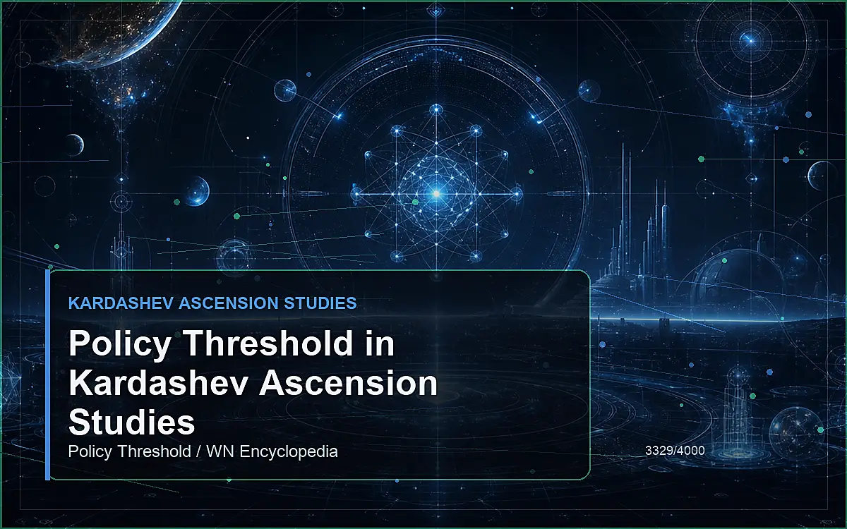 AI-generated encyclopedia reference image for Policy Threshold in Kardashev Ascension Studies