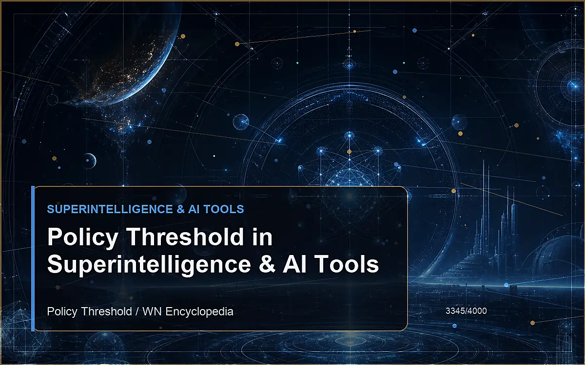 AI-generated encyclopedia reference image for Policy Threshold in Superintelligence & AI Tools