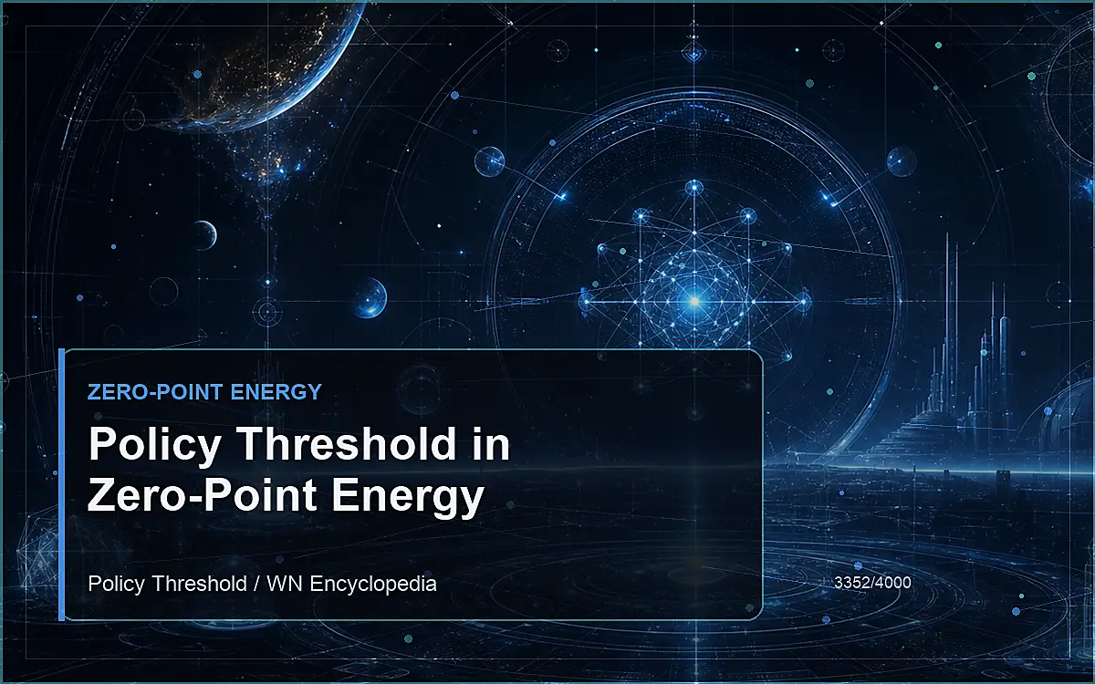 AI-generated encyclopedia reference image for Policy Threshold in Zero-Point Energy