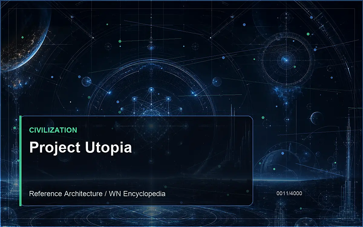 AI-generated encyclopedia reference image for Project Utopia