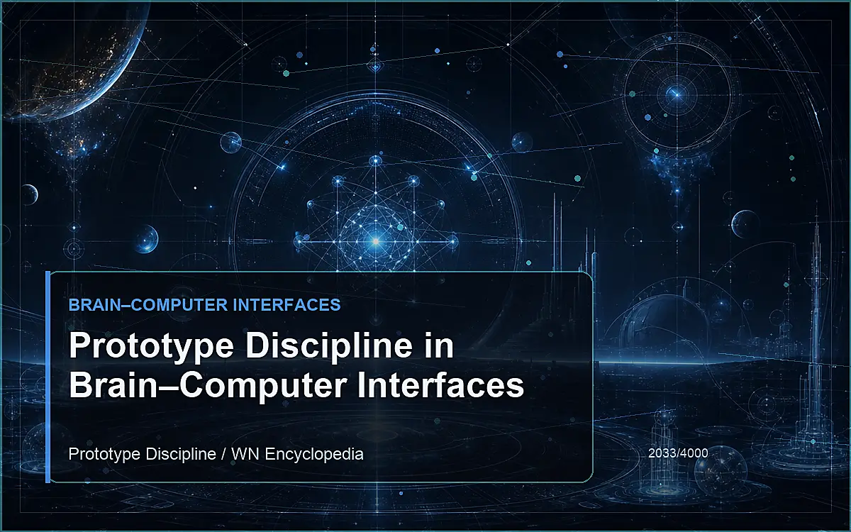 AI-generated encyclopedia reference image for Prototype Discipline in Brain–Computer Interfaces