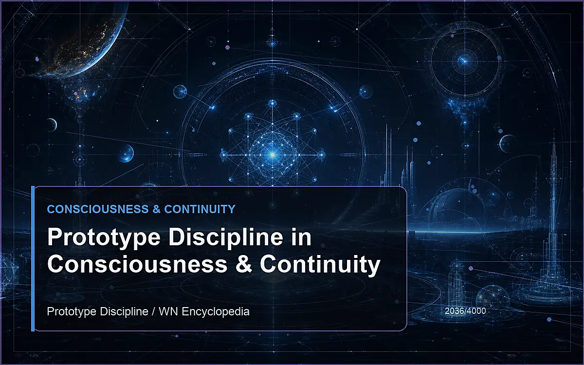 AI-generated encyclopedia reference image for Prototype Discipline in Consciousness & Continuity