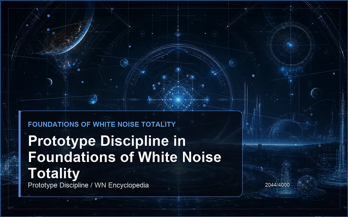 AI-generated encyclopedia reference image for Prototype Discipline in Foundations of White Noise Totality