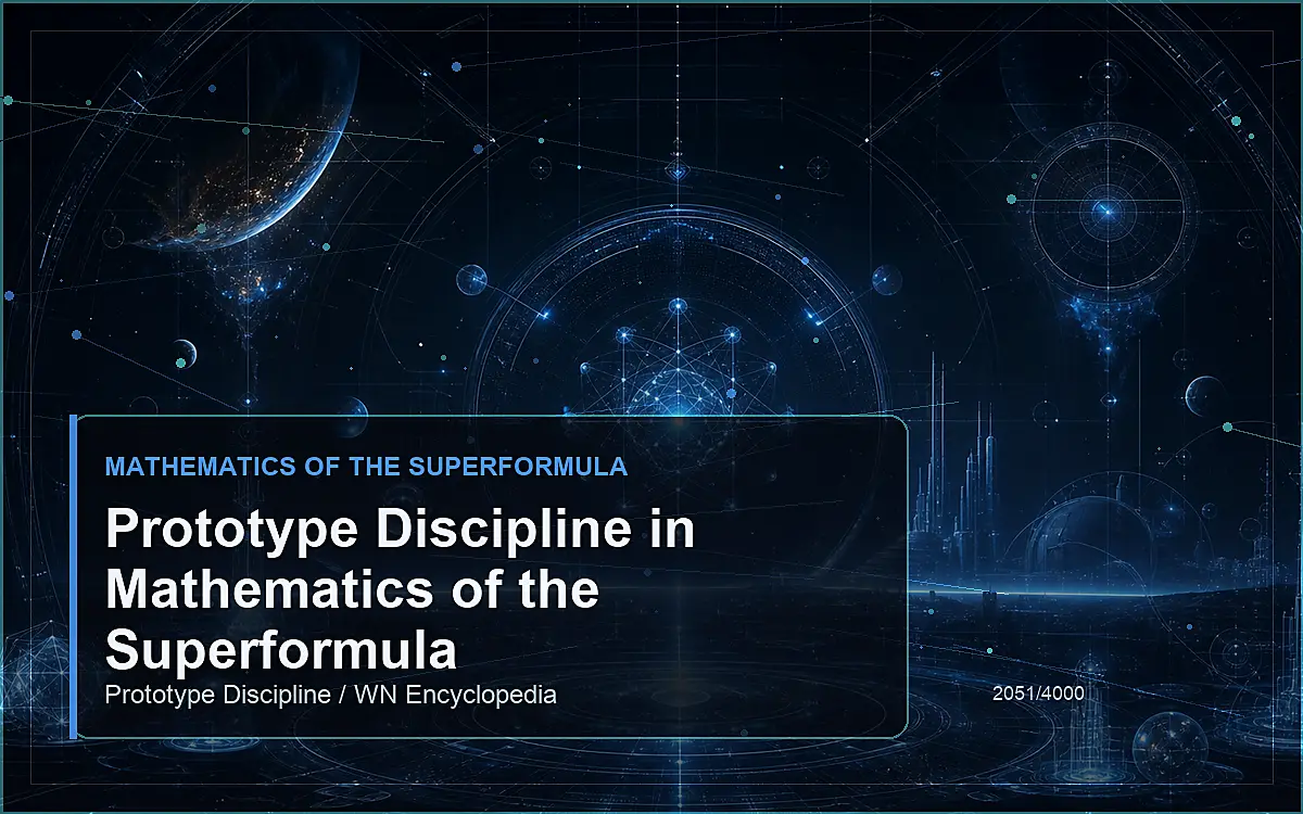 AI-generated encyclopedia reference image for Prototype Discipline in Mathematics of the Superformula