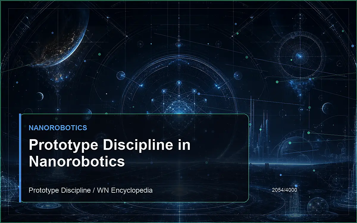 AI-generated encyclopedia reference image for Prototype Discipline in Nanorobotics