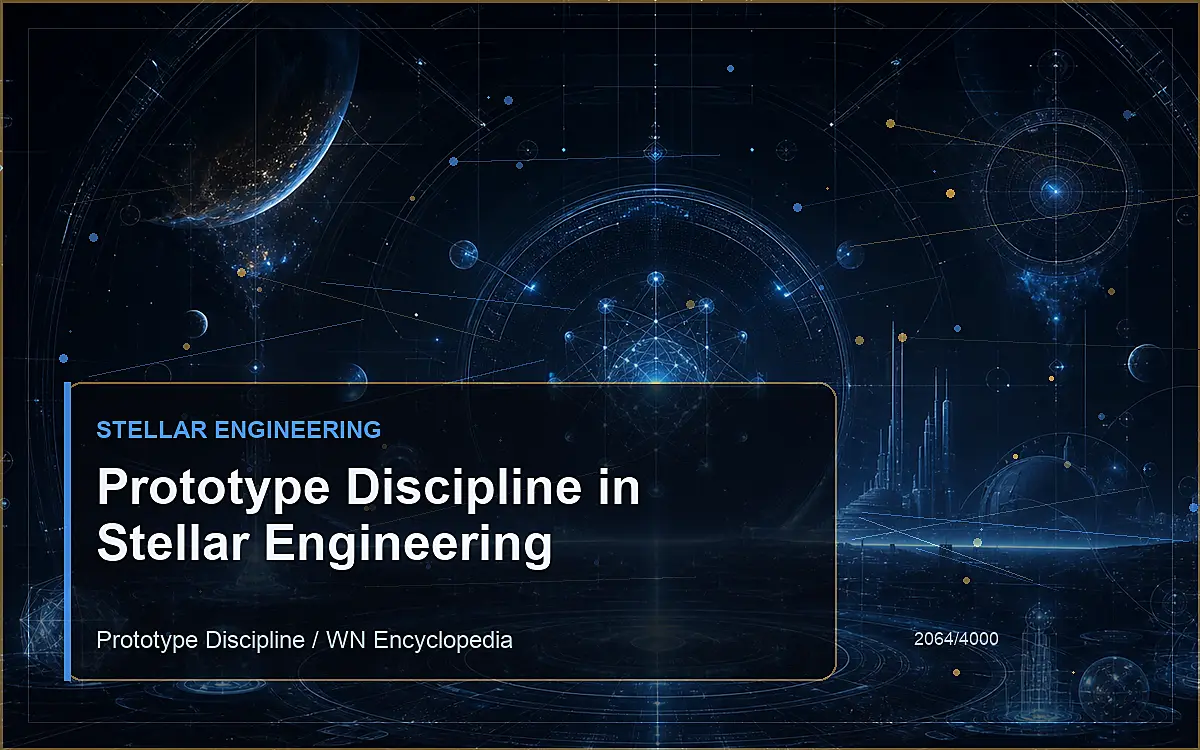 AI-generated encyclopedia reference image for Prototype Discipline in Stellar Engineering