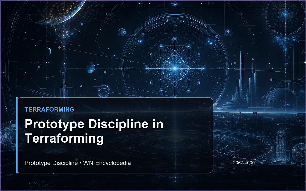 AI-generated encyclopedia reference image for Prototype Discipline in Terraforming