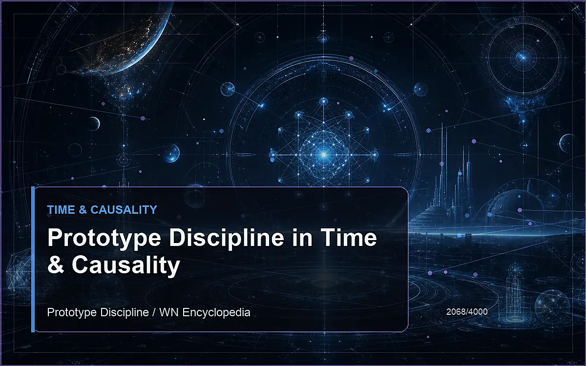AI-generated encyclopedia reference image for Prototype Discipline in Time & Causality