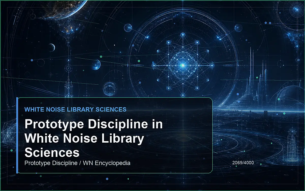 AI-generated encyclopedia reference image for Prototype Discipline in White Noise Library Sciences
