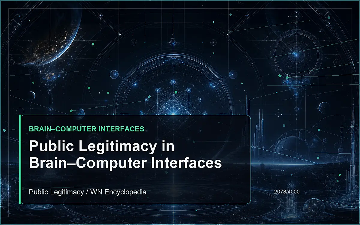 AI-generated encyclopedia reference image for Public Legitimacy in Brain–Computer Interfaces