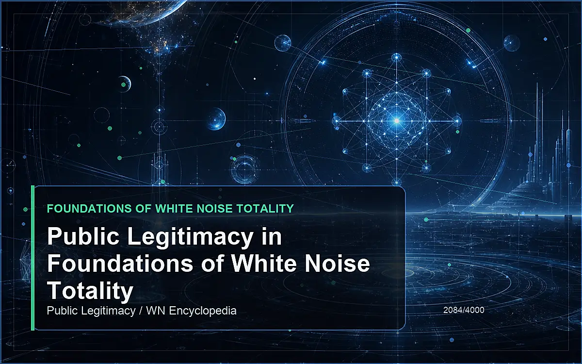 AI-generated encyclopedia reference image for Public Legitimacy in Foundations of White Noise Totality