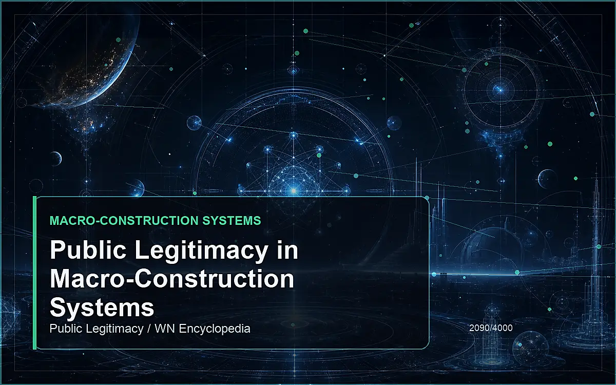 AI-generated encyclopedia reference image for Public Legitimacy in Macro-Construction Systems